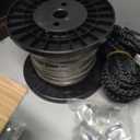 T304 Stainless Steel Cable 1/4"x 150ft Marine Grade Deck Cable Railing 7x19