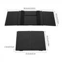 Foldable Makeup Mirror, With Hook and Loop Design for Hoom
