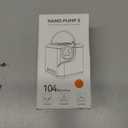 Portable Air Pump for Inflatables, 2400mAh Ultra Powerful Mini Air Mattress Pump with Camping Light, 4.5kPa Electric Air Pump Camping Gear for Pool Float, Air Mattress,Vacuum Storage Bags