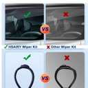 Rear Wiper Arm Blade Set for BMW X5 F15 2014-2018, for BMW X5M F85 2015-2018 Rear Windshield Wiper Arm Blade Assembly 61627294431