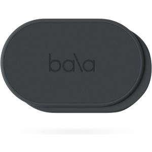 Bala Capsule Sliders for Working Out, Core Workout Sliders - Floor Exercise Sliders & Fitness Gliders for Squats, Lunges, & Push-up Variations - Strength Slides for Yoga, Pilates & Aerobics (Charcoal)