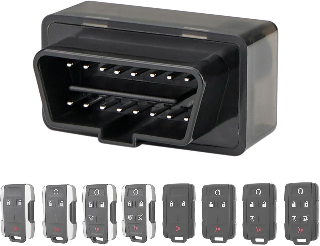 DIY Key Fob OBD Tool Fit for Chevy Colorado Silverado Suburban Tahoe GMC Canyon Sierra 1500 2500 3500 Yukon Remote Fob M3N32337100