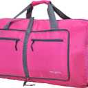 Woogwin Travel Duffel Bag Large Foldable Waterproof Overnight Bag for Beach Swim Bags Pool Sports Gym