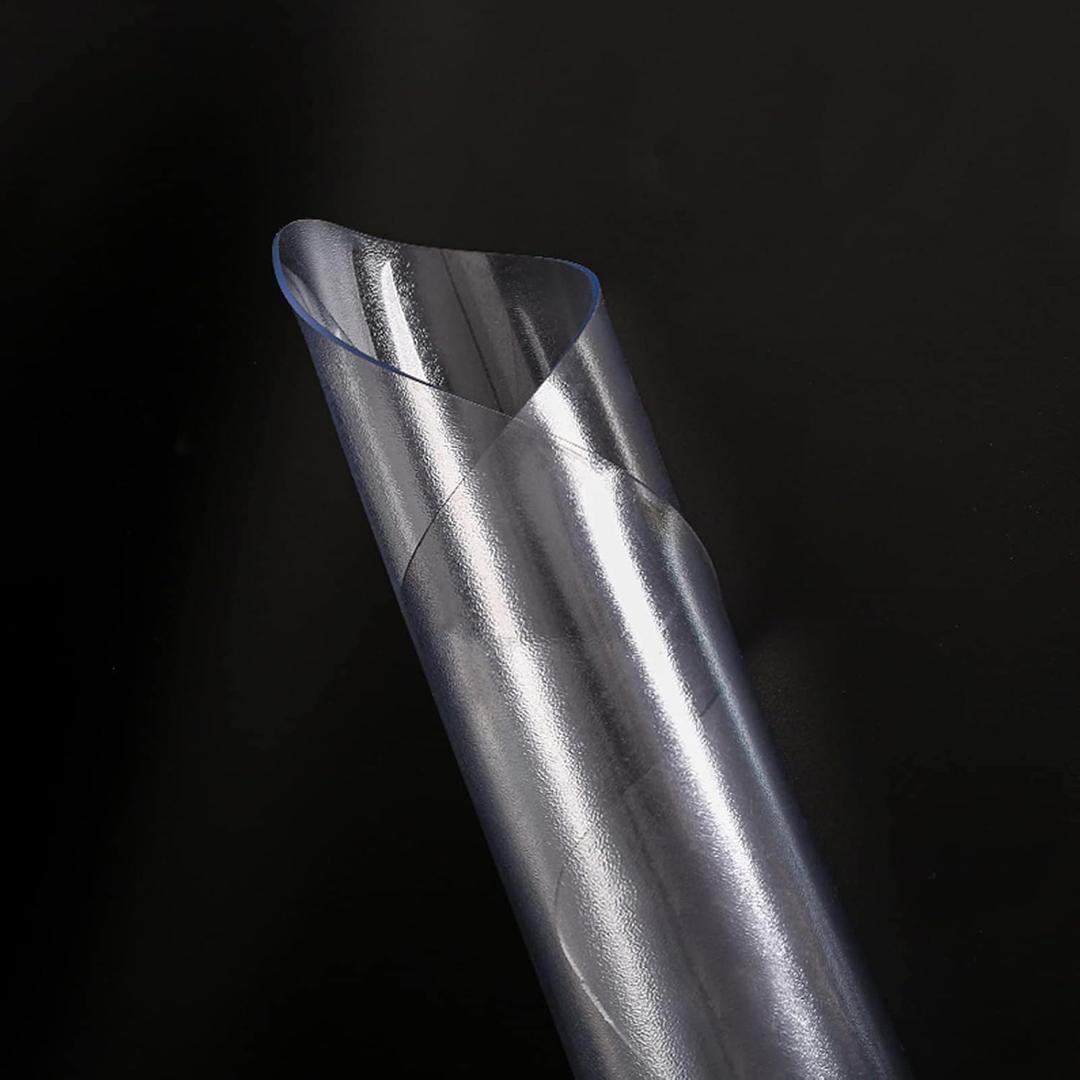 Odorless Clear Table Cover Protector,100% Waterproof Frosted Table Cover,Multifunctional Tablecloth Protector,Children Painting Cover Pad,for Coffee Table,Dining Room Table (75x145cm/29.5x57.1in)