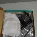 30X 10X Extra Large Floor Magnifying Glass with Light and Stand,60 LED Flexible Gooseneck Floor Magnifying Lamp with 5 Color Modes, 2-in-1 Lighted Magnifiers for Close Work, Sewing,Crafts, Painting (Black)