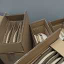 AmorArc Ceramic Dinnerware Sets,Handmade Reactive Glaze Stoneware Plates and Bowls Sets,Highly Scratch Resistant | Dishwasher & Microwave Safe Dishes Set,Service for 6 (18pc) (Cappuccino)