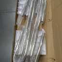 500 Lb 304 Stainless Steel Above Ground Pool Ladder, 33/43/52 Inch, Non-Slip Steps, 2/3/4 Steps, Silver