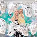 KatchOn, Big Butterfly Balloons - 38 Inch, Pack of 12, Helium Supported | Metallic & Mylar Butterfly Foil Balloons for Party Decorations