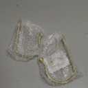 Mini Ball Curtain Holdbacks 2 Pack,Solid Zinc Alloy Wall Mounted Curtain Tiebacks & Hooks, Unique Shape Curtain Holders Modern Curtain Pull Backs for Drapes, Curtains,Brass