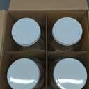 Large Glass Jars 1 Gallon – 4 Pack Wide Mouth Mason Jars with Airtight Metal Lids – Made in USA – Gallon Jars for Fermenting, Pickling, Canning, Water Glassing Eggs, Sourdough Starter & Storage