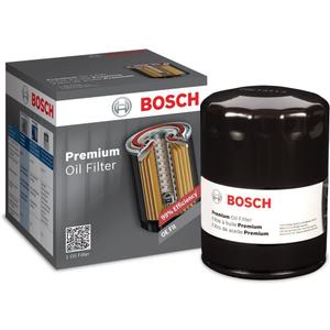 BOSCH 3334 Premium Oil Filter With FILTECH Filtration Technology - Compatible With Select Buick, Cadillac, Chevrolet, Chrysler, Dodge, GMC, Hummer, Jeep, Pontiac, Ram