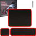 Arcomin 3PC Flexible Magnetic Tool Mat & Tray Holder - Magnetic Tool Tray, Flexible Magnetic Mat, PVC & Non-Slip for Garage Workshop, Auto Repair Tools (12.8x9.8/12.6x4/6.3x5.3in)