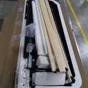 Queen Size Bed Frame, Boucle Bed Frame with Adjustable Headboard, Modern Upholstered Platform Bed with Wood Slats, Soft Rounded Corners, No Box Spring Required, Noise-free, Easy Assembly, Light Beige