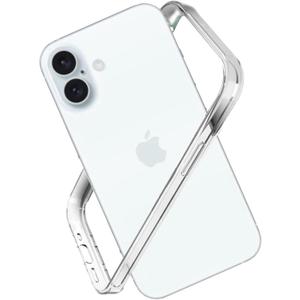 for iPhone 17 Bumper Case Clear, Slim Fit No Back Design Soft TPU Bumper Frame Excellent Heat Dissipation Compatible with MagSafe 4 Corners Raised Shockproof (Clear)