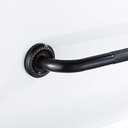 12-Inch Grab Bar Featuring Anti-Slip Handrail, Solid Brass, Oil Rubbed Bronze, Heavy-Duty Construction Armrest, Bathroom Bathtube Shower Safety Rail