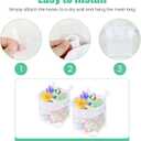 2Pcs Bath Toy Storage Polyester Toy Organizer Wall Mounted Breathable Leaky Mesh Bag Easy to Install Large Capacity Toy Mesh Bag Easy to Clean Toy Organizer Suitable for Bathrooms