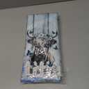 Set of 6 Highland Cattle Kitchen Towels, Highland Cow Themed Dish Towels, Absorbent Farm Cattle Watercolor Floral Tea Towel for Women Friend Sister Coworker Birthday Christmas