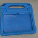 Fire HD 10 & Fire HD 10 Plus Tablet Case for Kids (13th/11th Generation, 2023/2021 Release), DJ&RPPQ Lightweight Shockproof Case Built-in Screen Protector with Handle Stand, Not fit iPad Samsung- Blue