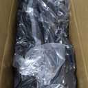 Cold Weather Sleeping Bag 100% Cotton Flannel XXL for Adults Big and Tall,Free Compression Sack (90" x 39" Left Zip, 0F Blue)