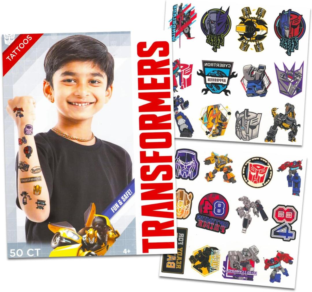 Transformers More Than Meets The Eye Awesome tattoos, 50 count