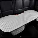 Car Seat Covers Gray Universal Car Seat Cushion, Rear Bench Seat Protective Mat pad for Car Truck SUV and Baby Skin-Friendly (Gray-Rear)