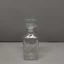 Bunhut Whiskey Decanter with Airtight Geometric Stopper,32oz Liquor Decanter,Glass Decanter,Diaphanous Liquor Bottle,Decanter with Airtight Lid for Whiskey,Vodka,Bourbon,Scotch,Brandy,Wine