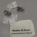 XCZZ AAA30793431 Washer Mounting Hardware Kit fits LG Washer Dryer Pedestal
