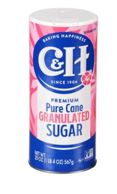 Granulated White Pure Cane Sugar, Pack of 2, BB DAte 14 APR 2028, BB Date 30 JAN 2028