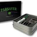 Parsaver Players Golf Divot Tool - 6 in 1 Multi Purpose Tool - Divot Tool with Ball Marker - Alignment Golf Ball Markers Included - Bottle Opener Pitch Fork Gadget - Permanent Marker Pen