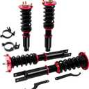 SCITOO Coilover Suspensions Shock Struts Kits Assembly Full Set Shocks Struts Kits fit for Honda for Accord 1990-1997