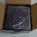 WEBANG 6 Inch Square Shower Drain Bronze Floor Drain with Flange Reversible 2-in-1 Cover Tile Insert Grate Removable SUS304 Stainless Steel CUPC Certified Oil Rubbed Bronze