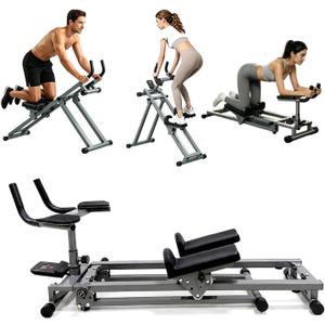 3-in-1 Foldable Twist Crawling Machine with Counter Display for Workout
Multifunctional Crawling Workout Equipment, Spine Twist and Stretch Trainer