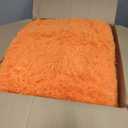 Boshengya 9X12 Large Area Rugs for Living Room Bedroom,Big Shag Rug for Bedroom Dorm,Soft Fluffy Indoor Carpet Nursery Rugs for Kids Girls Room Home Decor (Orange)