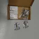 Pack of 6 Removable Hinge 1.5 Inch 37 x 33 mm Small Sliding Joint Flag Hinges Removable Door Hinges 304 Stainless Steel Left Handed (Left Handed 1.5 Inch)