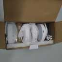 EZVALO 6-Pack Under Cabinet Lighting, Rechargeable Motion Sensor Puck Light with Remote, 3 Color Temps &12 RGB Colors, Magnetic Stick on Light, Dimmable Under Counter Light for Kitchen, Home Decor (White)