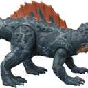 Mattel Jurassic World Dominion Massive Action Dinosaur Figure, Siamosaurus Dino Toy with Attack Motion, Plus Downloadable App & AR