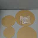 Juvale 4 Piece Round Acrylic Cake Stand for Dessert Table, Clear Risers for Weddings, Birthday Parties, and Candy Bar (4 Sizes)