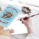 3 x Funny 7th Anniversary Card for Husband Wife,Sweet 7th Wedding Anniversary Card for Couple Boyfriend Girlfriend,7 Year Anniversary Card Gift Idea (hs-136)