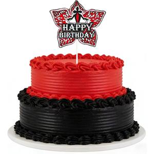 TV Series Role Happy Birthday Cake Toppers, Horror Theme Cake Decorations, Perfect for Birthday Parties, Themed Parties, and Holiday Celebrations