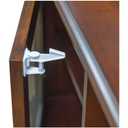 Inaya Cabinet Locks Baby Proofing - Child Proof Drawer Locks - Child Safety Cabinet Latches with 3M Adhesive Easy Installation - No Drilling or Extra Screws (8 Pack)