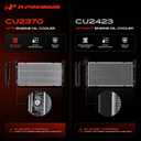 A-Premium 34" Engine Coolant Radiator with Transmission & Engine Oil Cooler