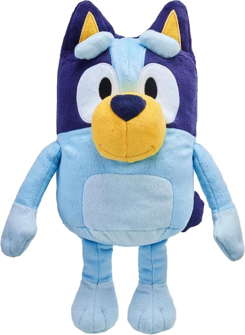 Bluey Talking Plush Toy, 13 Bluey Toys Plush Stuffed Animal, Singing Dog Toys for Kids with 9 Different Phrases, Musical Talk Back Toy Gift for Kids