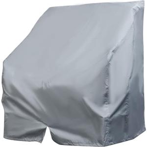 WFLNHB Boat Center Console Cover Heavy Duty 600D Replacement for Carolina Skiff Boston Whaler Excel Bay Pro Wellcraft-Grey