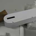 Hand Rails for Outdoor Steps,4-5 Step Railing for Stairs,Adjustable Porch Railing,Hand Rails for Seniors,Outdoor Deck Handrails for Exterior Steps,White (White-1 Pack)