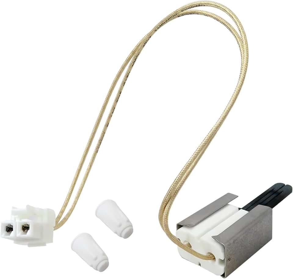 Upgraded 316489403 Gas Oven Igniter for Frigidaire LPGF/PCFG/PLGF LPGF3091KSA LPGF3091KSB LPGF3091KSD LPGF3091KSE LPGF3091KSF LPGF3091KSG LPGF3091KSH LPGF3091KSJ LPGF3091KSK PCFG3078A,by NGHTMRE