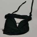 SOLY HUX Women's Halter Draped Front Tank Top Sexy Backless Going Out Crop Vest Tops (Large, Dark Green)