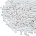 Mr. Fireglass 5 lbs White Pebbles,1/5" Natural Decorative River Rocks Aquarium Gravel for Indoor Plants, Vases, Succulents and Outdoor Garden Landscaping