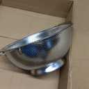 PriorityChef Premium Stainless Steel Colander for Kitchen, Durable Rice and Pasta Strainer with Handle, Rust-Resistant & Dishwasher Safe, 3 Qt