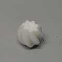 Spiral Swirl Candle Beautiful Handmade Pillar Scented Soy Wax Twirl Elegant Bubble Aesthetic Candle Housewarming Gift Home Room Shelf Decor Idea Spiral Candl (White Medium)