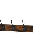 YINMIT Over The Door Hooks, Wooden Door Hanger, Door Hanger Hook, Over The Door Towel Rack, Door Coat Hanger, Door Coat Rack, Door Hooks for Hanging Towels, Clothes, Hats (1 Tier-A Style)